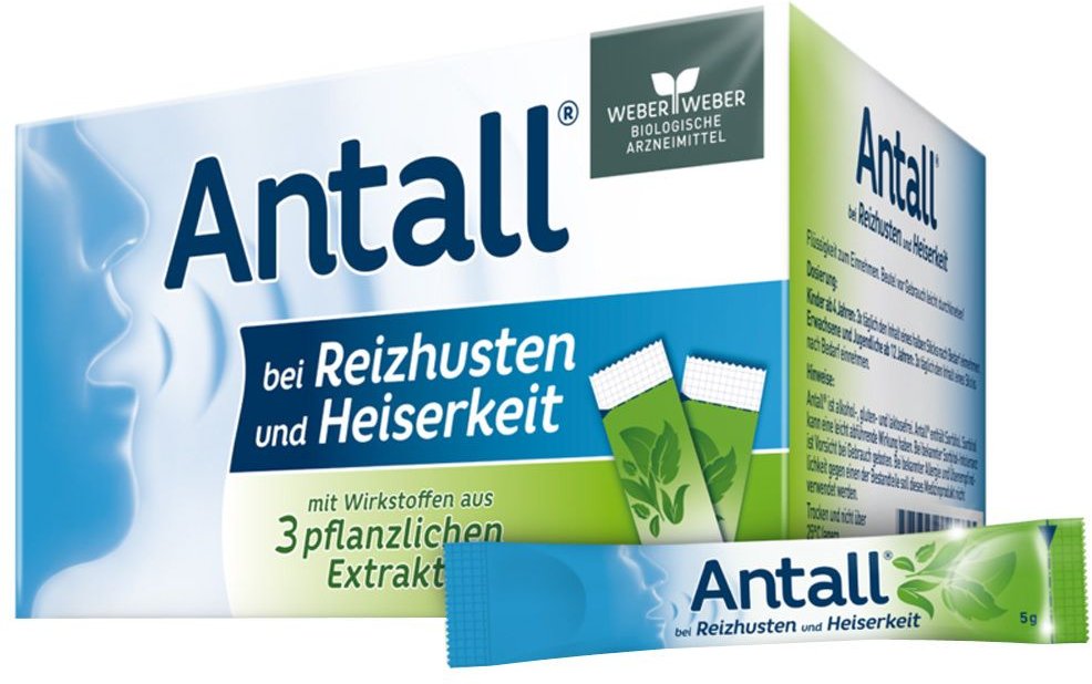 Antall bei Reizhusten und Heiserkeit Liquidsticks 20x5 g Flüssigkeit zum Einnehmen