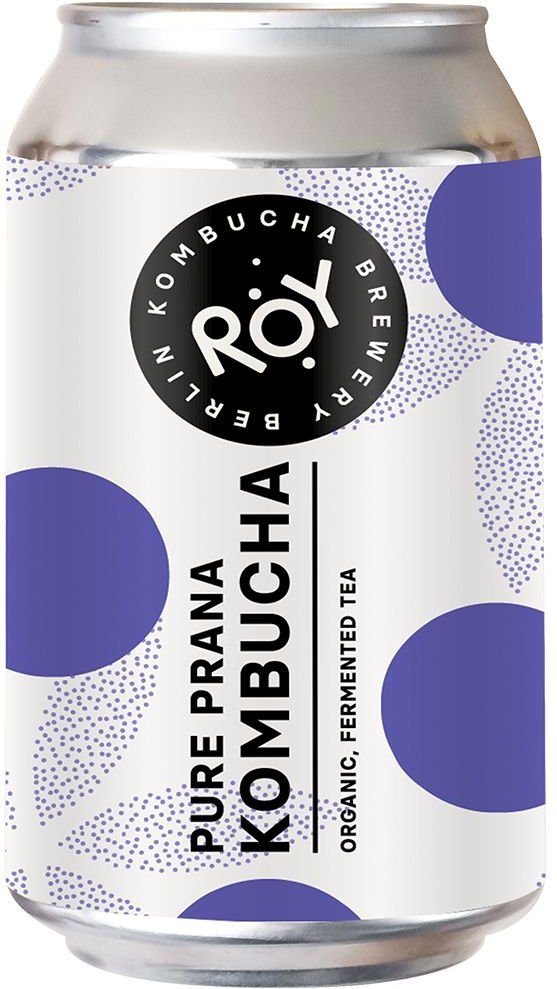 24x ROY Pure Prana Kombucha 24x330 ml Getränk