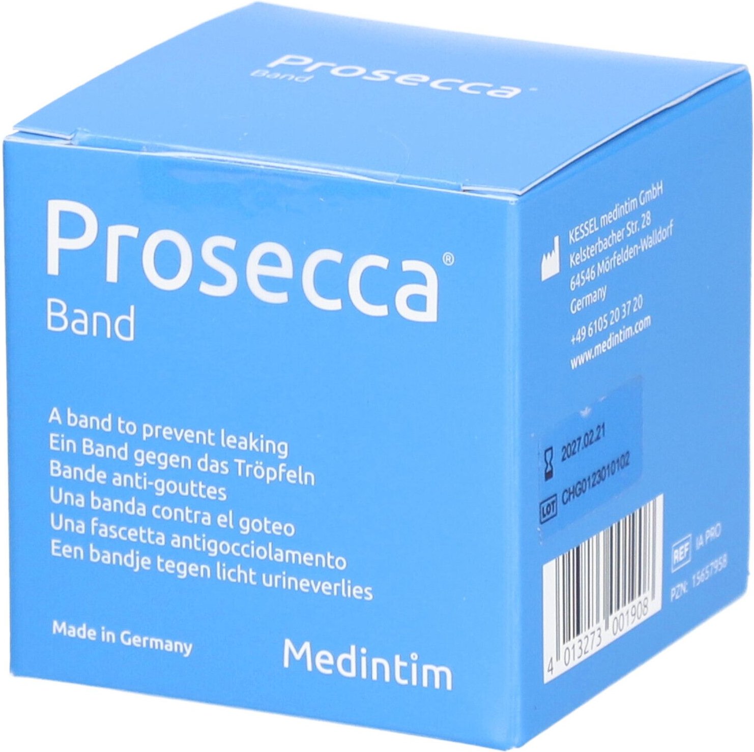 Prosecca Band Harnröhrenverschlussbändchen 1 St Bänder