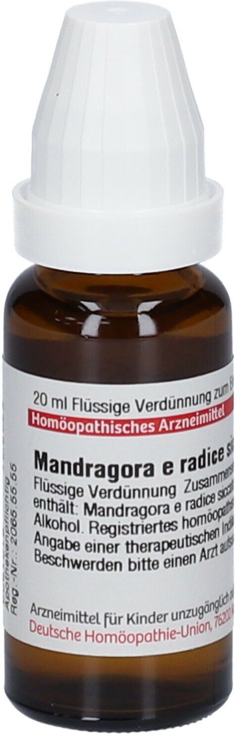 Mandragora E radice siccata D 6 Dilution 20 ml