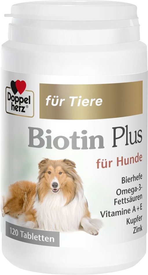 Thumbnail - Doppelherz für Tiere Biotin Plus Tabletten f.Hunde 120 St