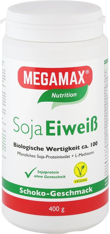 Megamax Soja Eiweiß Schoko Pulver 400 g