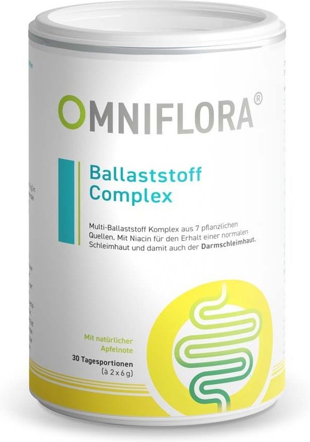 Thumbnail - Omniflora Ballaststoff Complex+Niacin glut.fr.Plv. 360 g Pulver