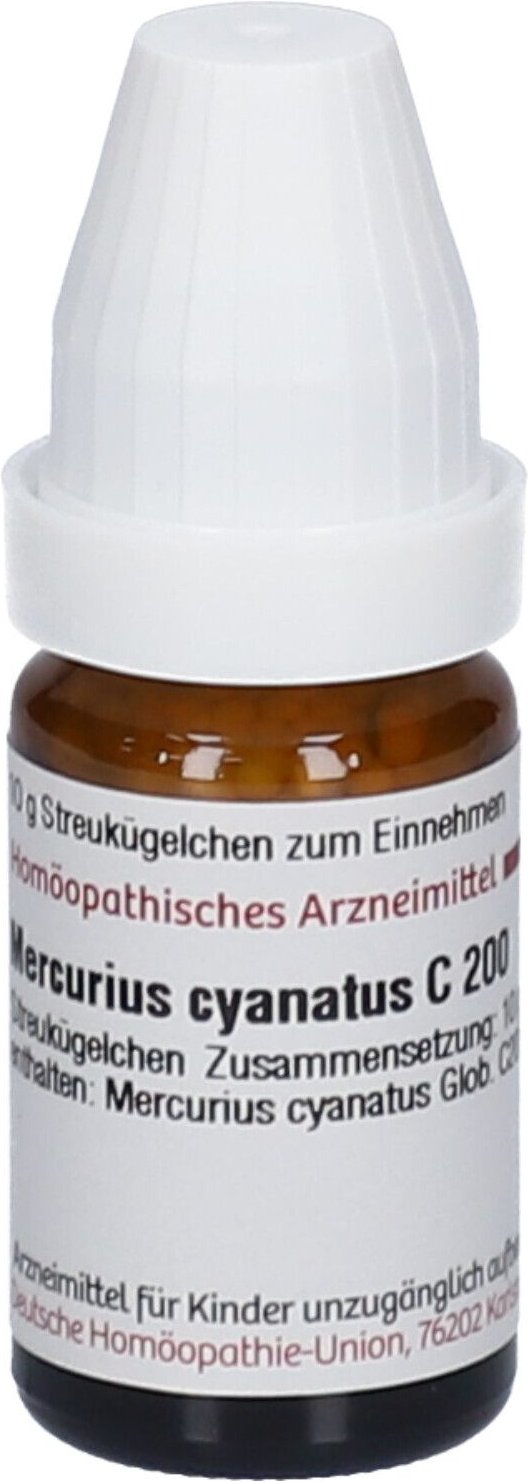 Mercurius Cyanatus C 200 Globuli 10 g