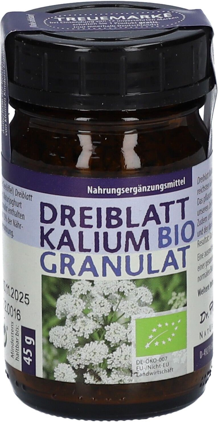 Dreiblatt Kalium Granulat Bio 45 g
