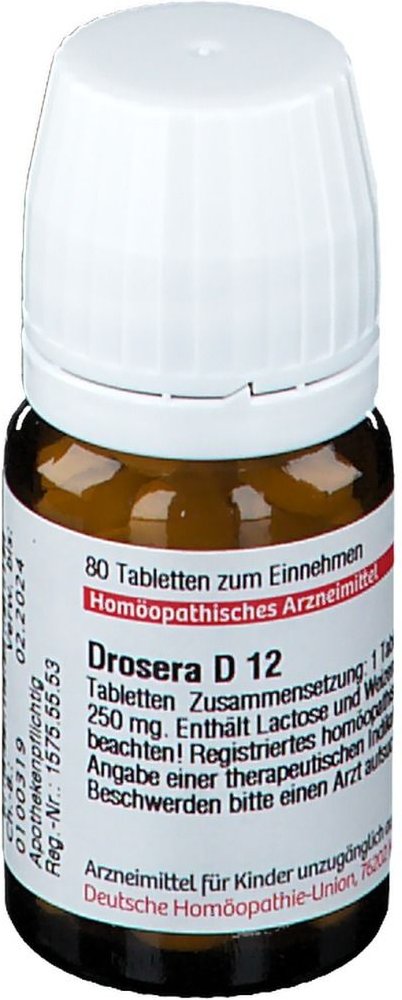Drosera D 12 Tabletten 80 St
