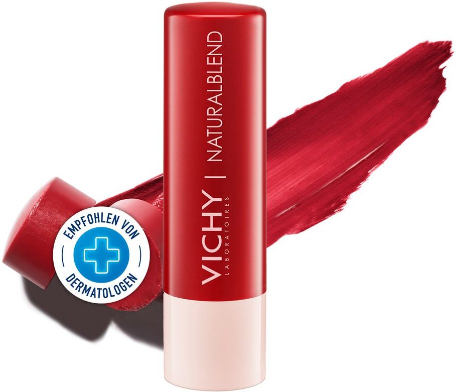 Thumbnail - Vichy Naturalblend getönter Lippenbalsam rot 4,5 g Stifte
