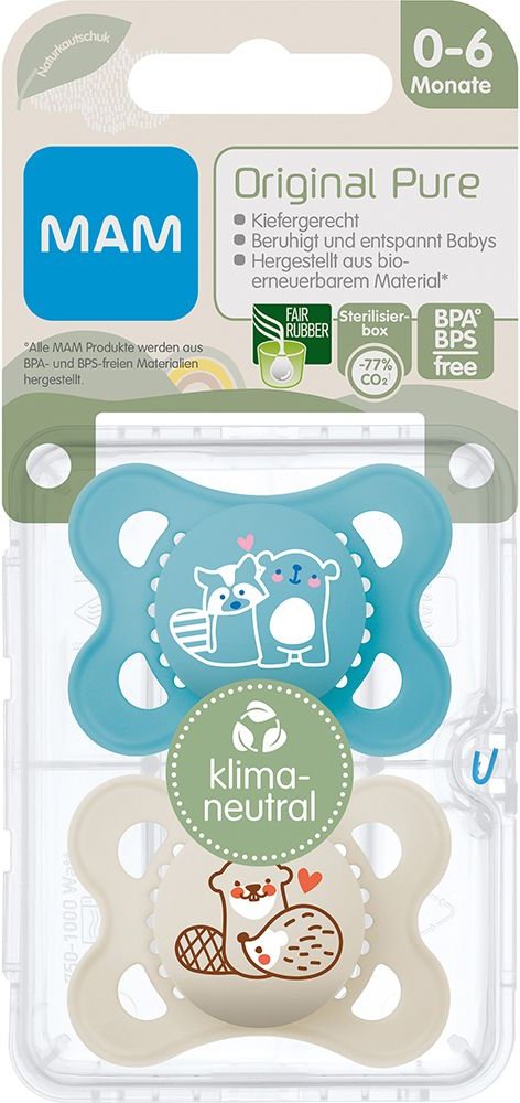MAM Luller Orig PU LAT 0-6 2 St Schnuller