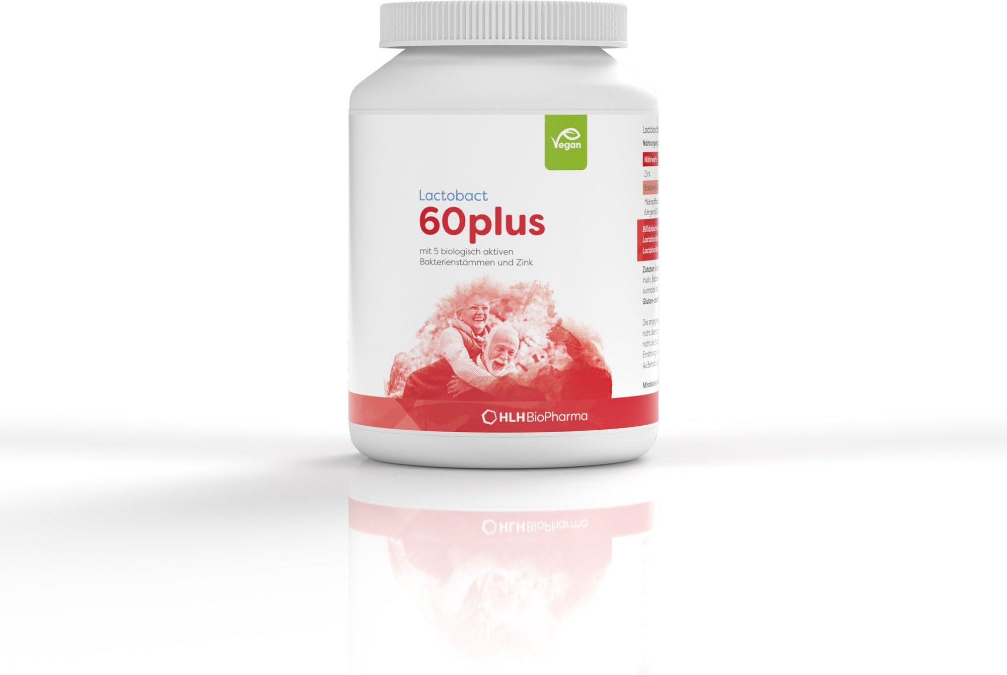 Lactobact 60plus magensaftresistente Kapseln 180 St magensaftresistent