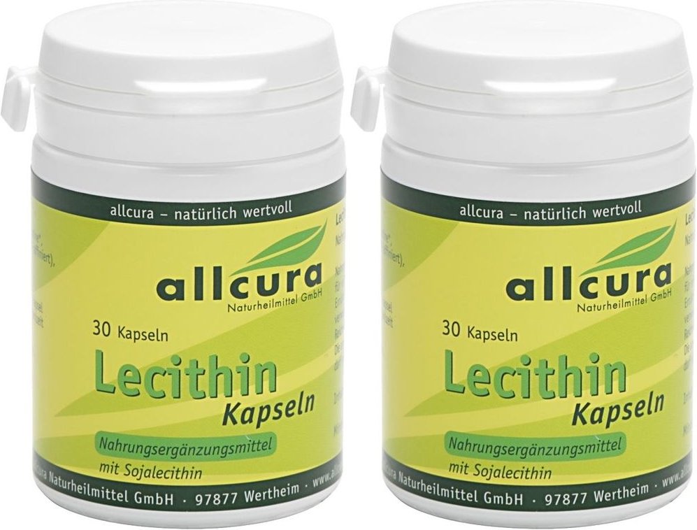 Lecithin 500 mg Kapseln 2x 2x30 St