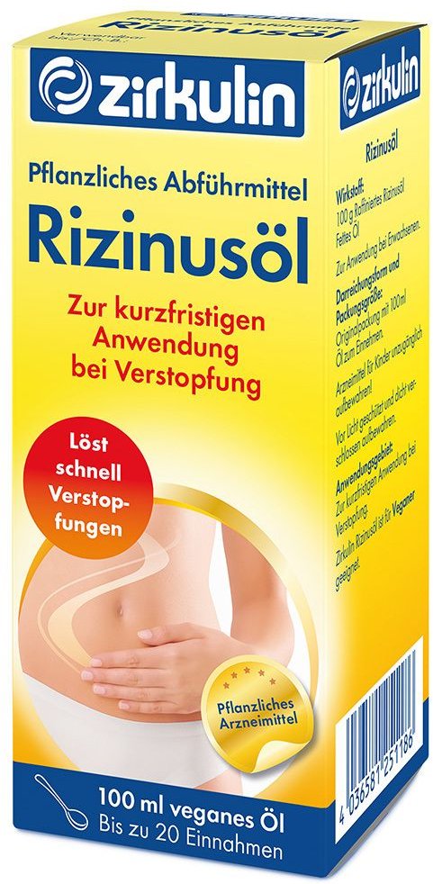 Thumbnail - Zirkulin Rizinusöl 100 ml Öl