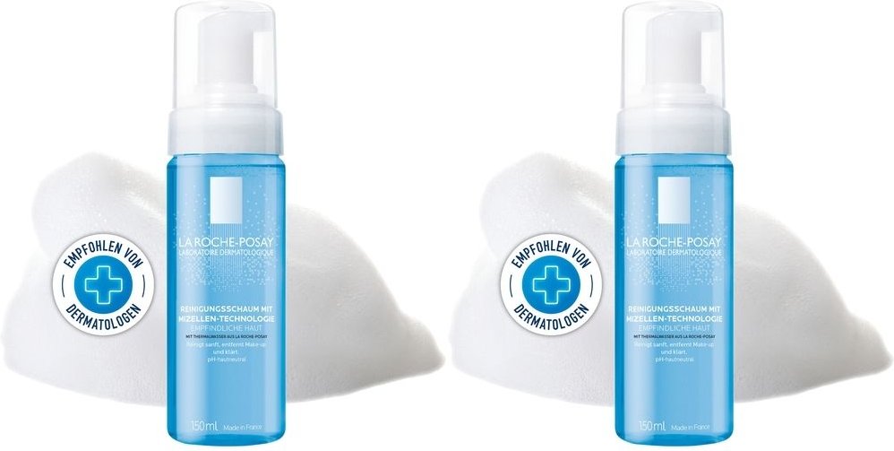 Roche-Posay Mizellen Reinigungsschaum 2x 2x150 ml Schaum