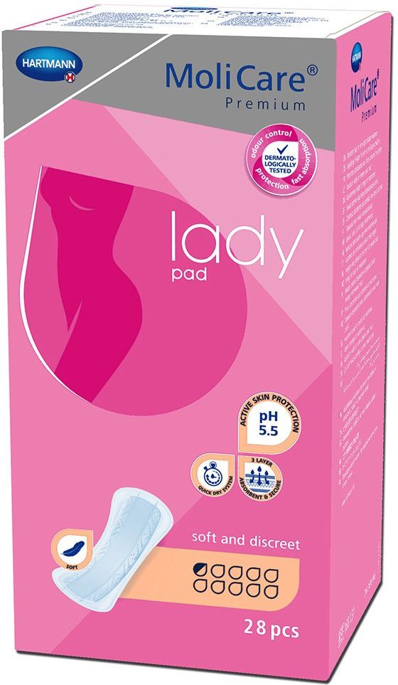 Molicare Premium lady Pad 0,5 Tropfen 8x28 St Einlagen