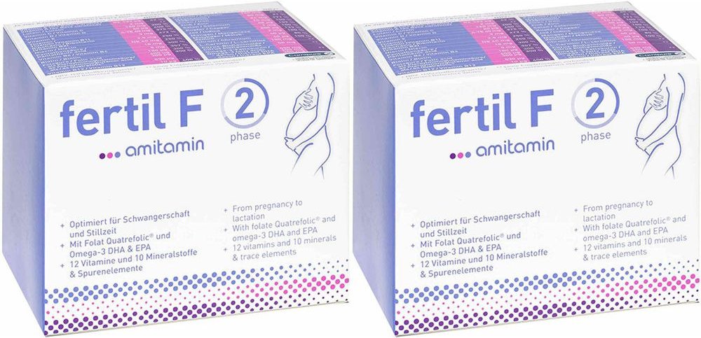 Amitamin Fertil F Phase 2 x2 2x120 St Kapseln