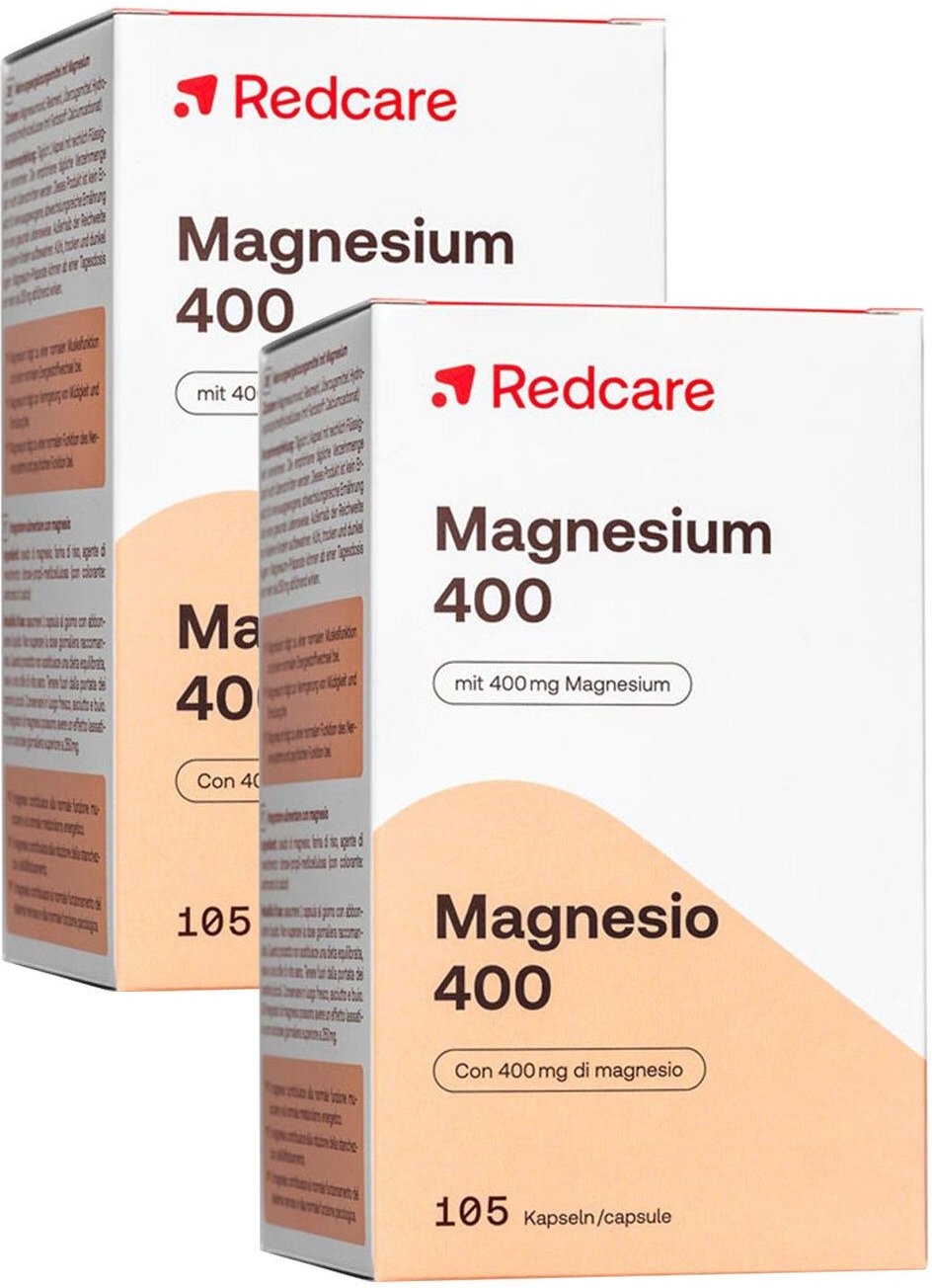 Magnesio 400 Redcare Set 2x105 St Kapseln