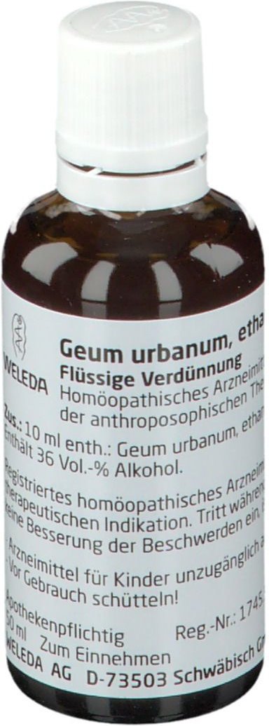 Geum Urbanum D 1 Dilution 50 ml