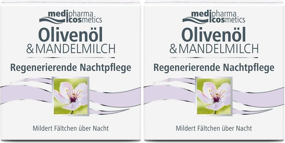 Oliven Mand REG Nachtpfl x2 2x50 ml Nachtcreme