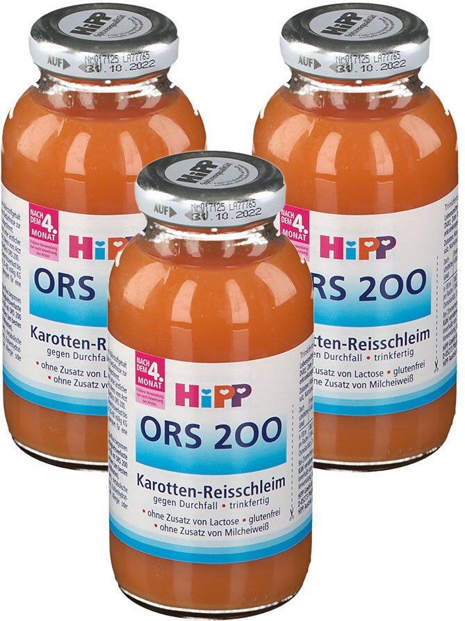 Hipp 2300 ORS 200 Trinkfer x3 3x0,2 l Flüssigkeit
