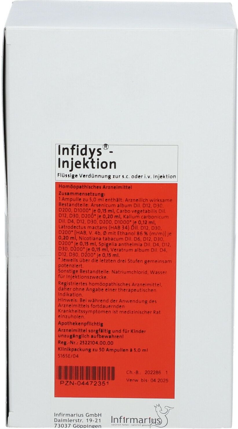 Infidys Injektion Ampullen