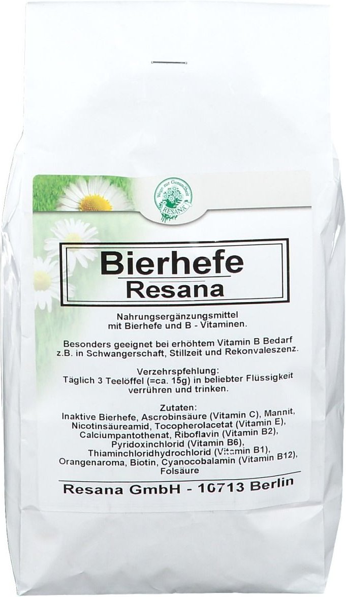 Bierhefe Resana 500 g Pulver