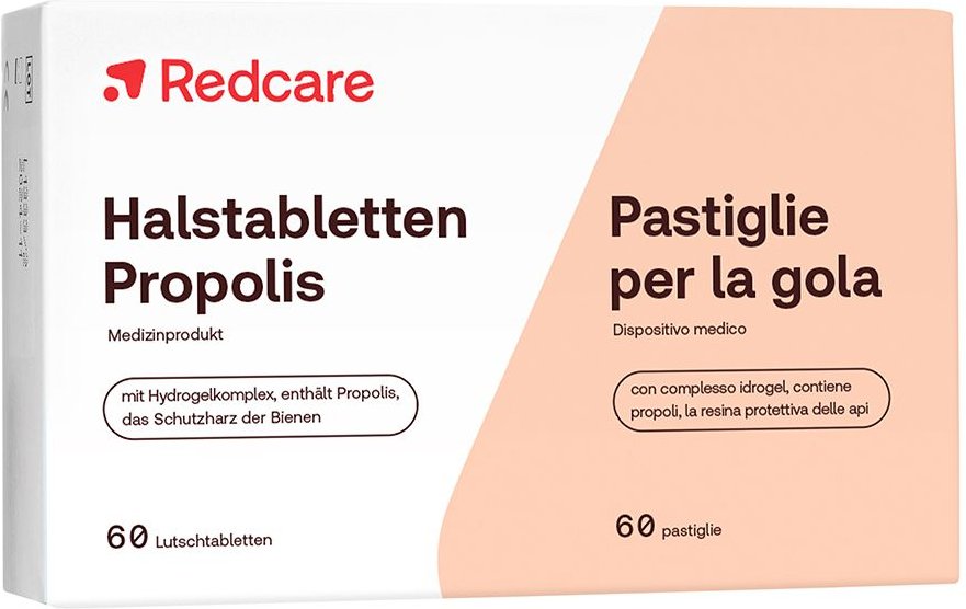 Halstabletten Propolis RedCare 60 St Lutschtabletten