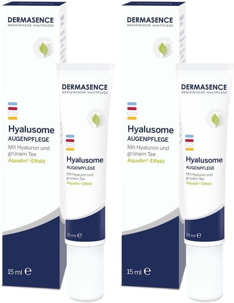 Dermasence Hyalusome Augenpflege 2x 2x15 ml Augencreme