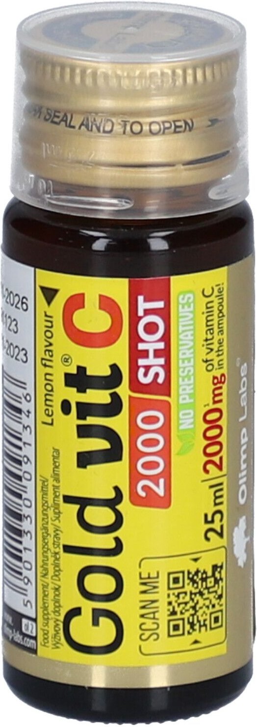 Gold-Vit C 2000 shot Trinkampullen 25 ml