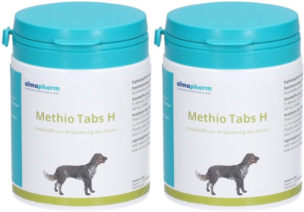 Methio Tabs H Erg.-Futtermittel f.Hunde x2 2x125 St Tabletten