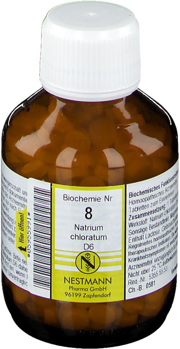 Thumbnail - Biochemie 8 Natrium chloratum D 6 Tabletten
