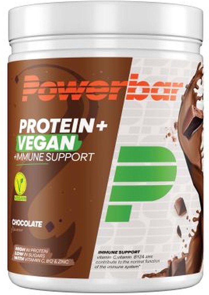 Powerbar Protein+ vegan Immune Support Plv.Choco. 570 g Pulver