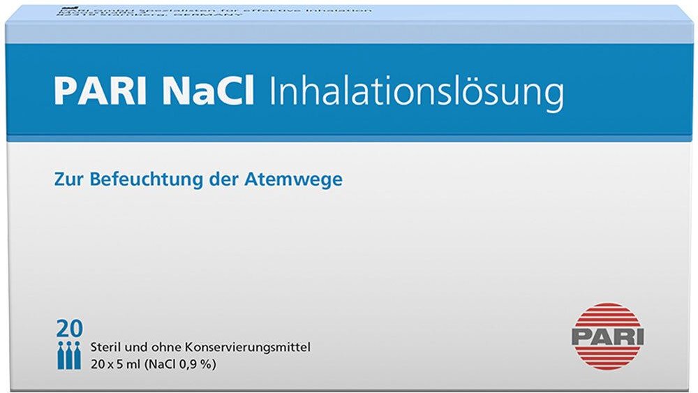 Pari NaCl Inhalationslösung Ampullen 20x5 ml