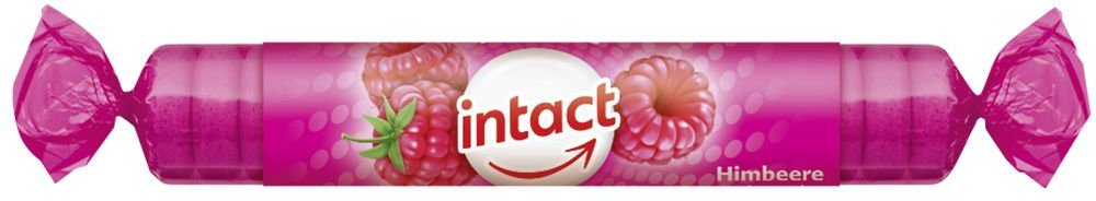 Intact Traubenzucker Himbeere Rolle