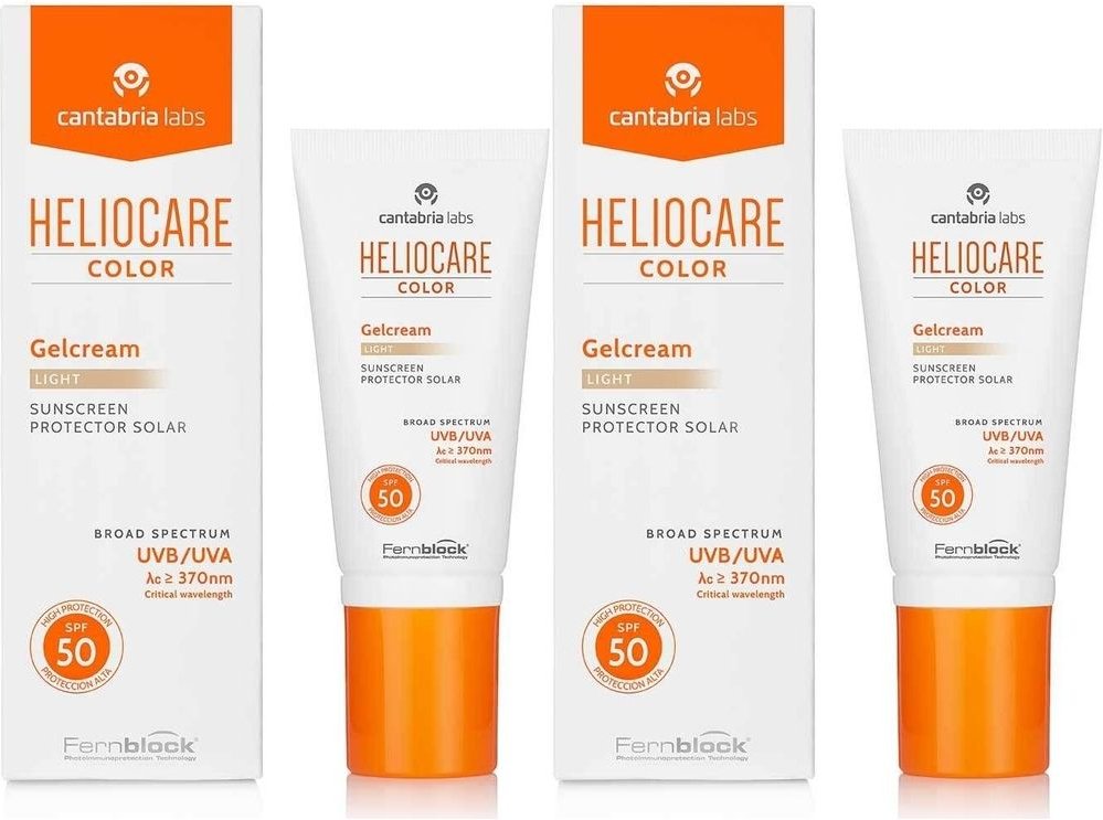 Heliocare Color Gelcream SPF 50 light 2x 2x50 ml Creme