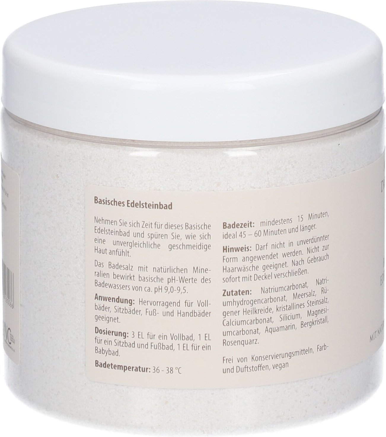 DROSTE-Laux Edelsteinbad basisch Dose 900 g Bad