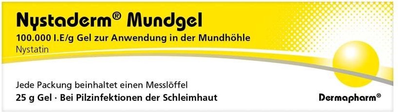 Nystaderm Mundgel 25 g Gel