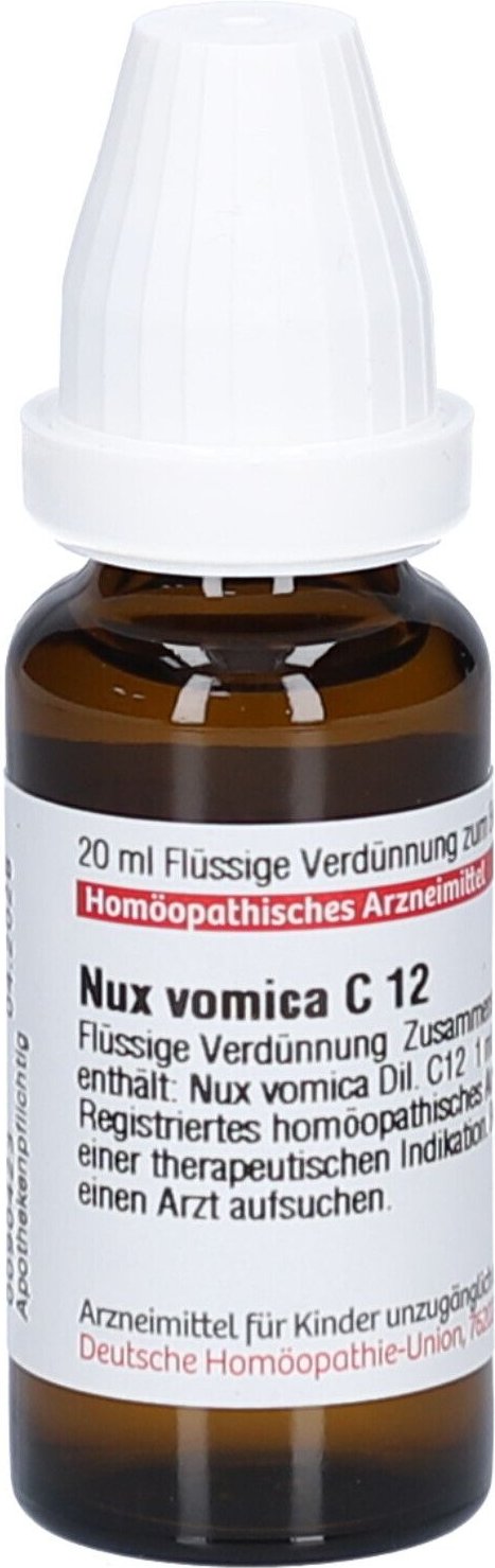 NUX Vomica C 12 Dilution 20 ml