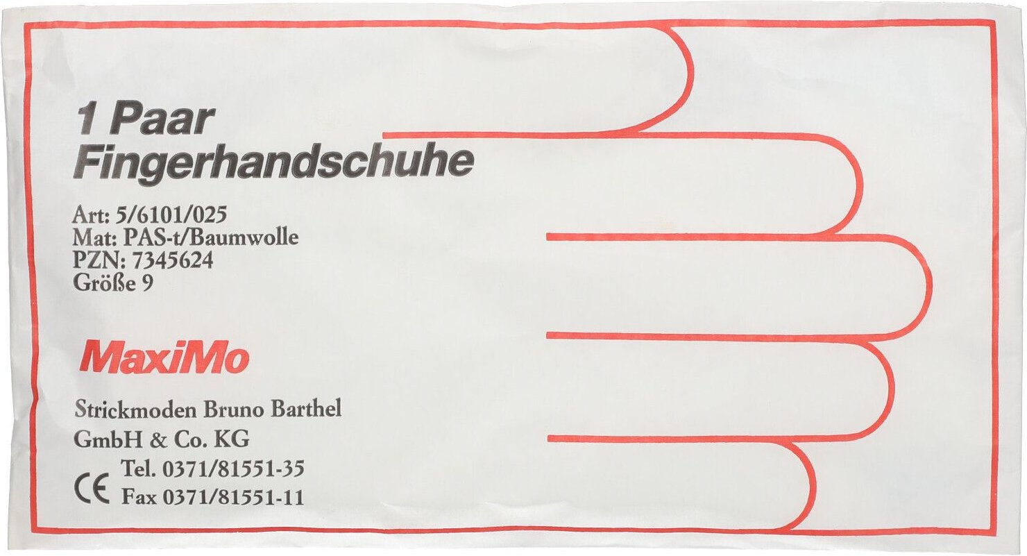 Handschuhe PAS/Baumwolle Gr. 9 Damen 2 St