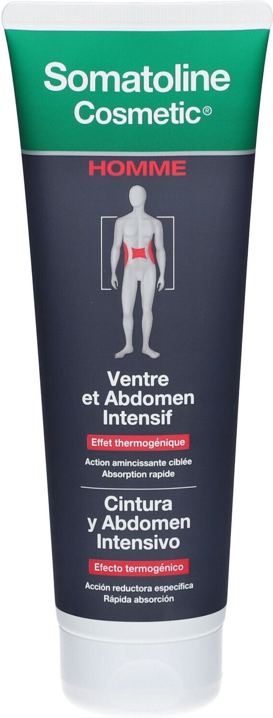 Somatoline Cosmetic Man Kuur voor Buik- en Buikzone 7 Nachten 250 ml Creme