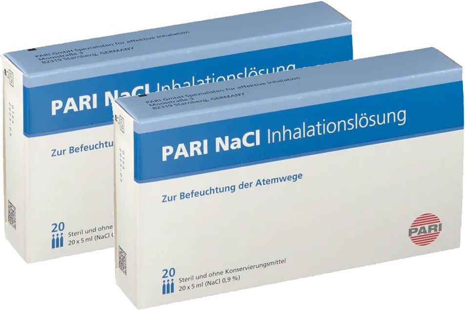 Pari Nacl Inhalationslsg 2x20x5ml 2x20x5 ml Ampullen