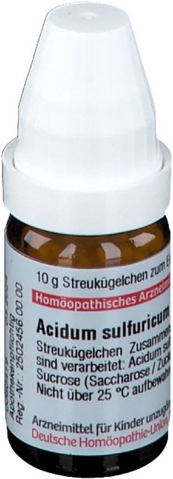 Acidum Sulfuricum C 6 Globuli 10 g