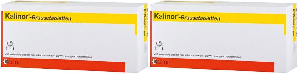 Kalinor -Brausetabletten Doppelpack 2x90 St Brausetabletten