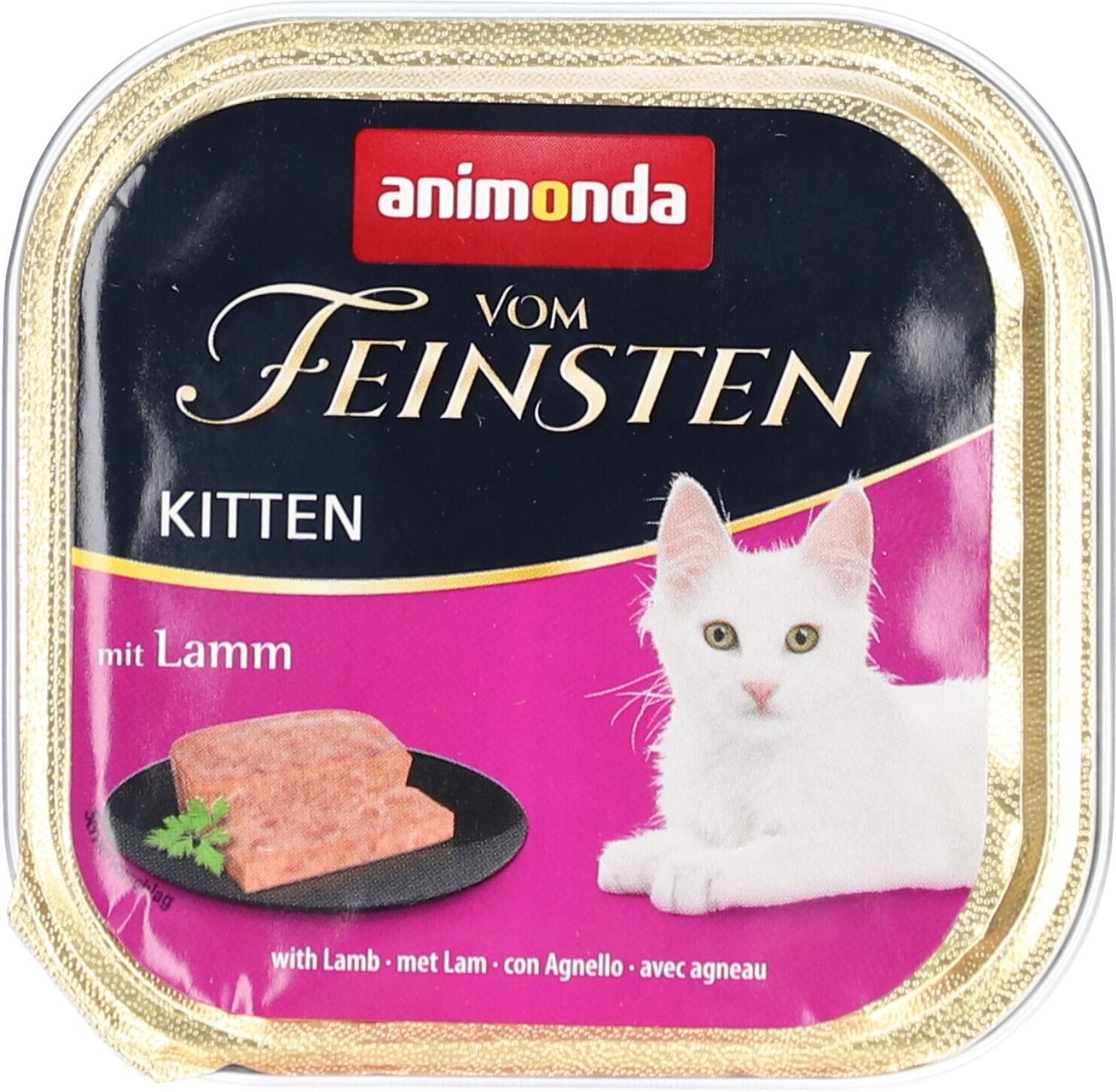 Thumbnail - Animonda Vom Feinsten mit Lamm für Kitten 100 g Futter