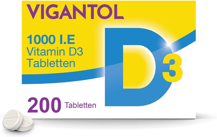 Vigantol 1.000 I.e. Vitamin D3 Tabletten 200 St