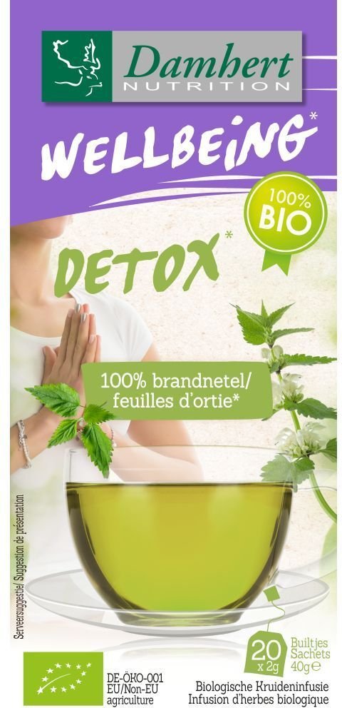 Damhert Tea Time Thee Brandnetel 20 zakjes Bio St Filterbeutel