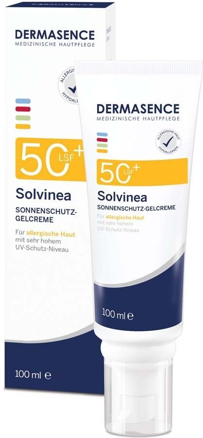 Dermasence Solvinea Sonnenschutz-Gelcreme LSF 50 +