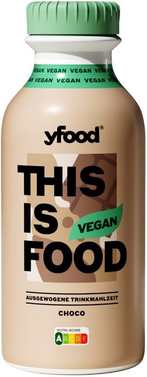 yfood Drink Vegan Choco 500 ml Trinklösung