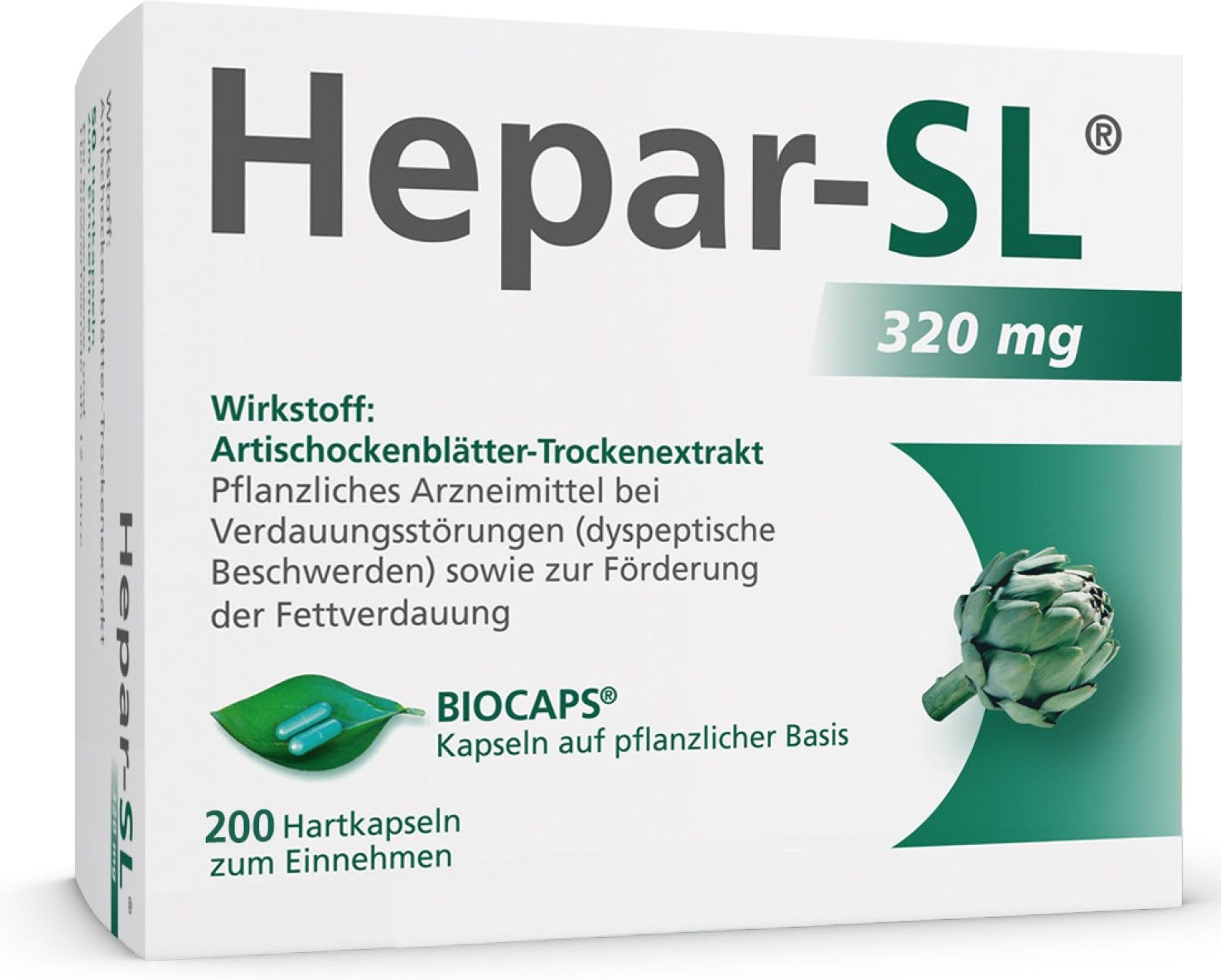 Hepar-Sl 320 mg Hartkapseln 200 St