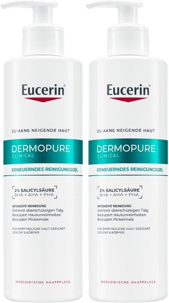 Eucerin Dermopu CL ERN REI x2 2x400 ml Gel