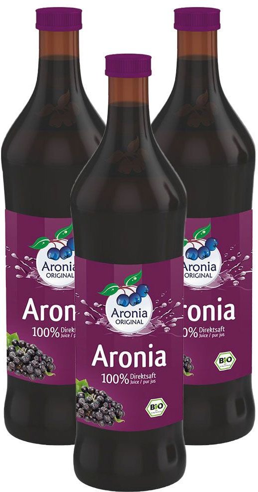 Thumbnail - Aronia Original Bio Aroniabeerensaft 3x700 ml Saft