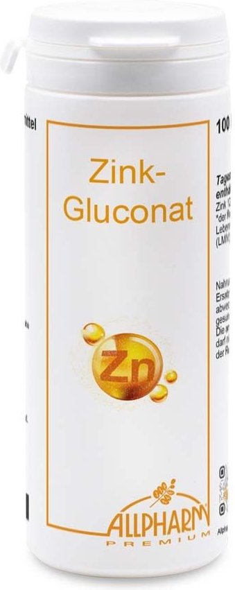 Zinkgluconat Kapseln 100 St